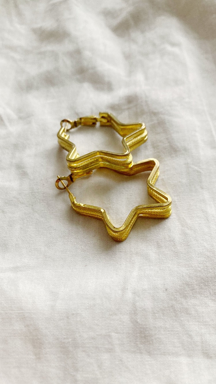 Star earrings