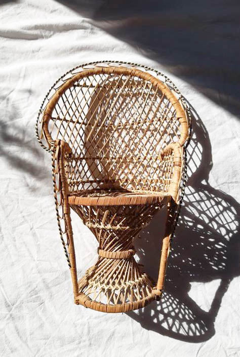 Tiny rotan chair