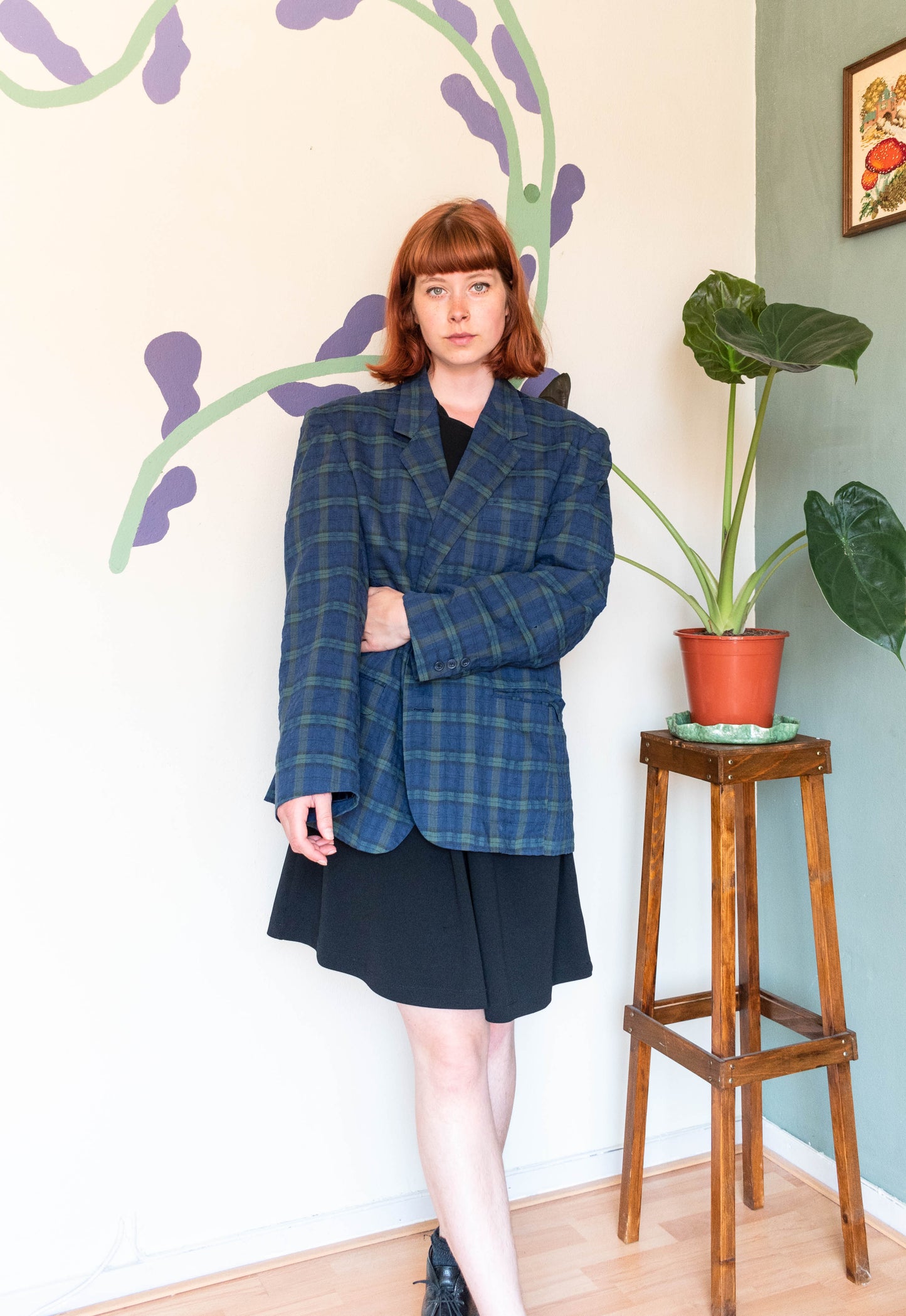 NEW IN! Checkered blazer