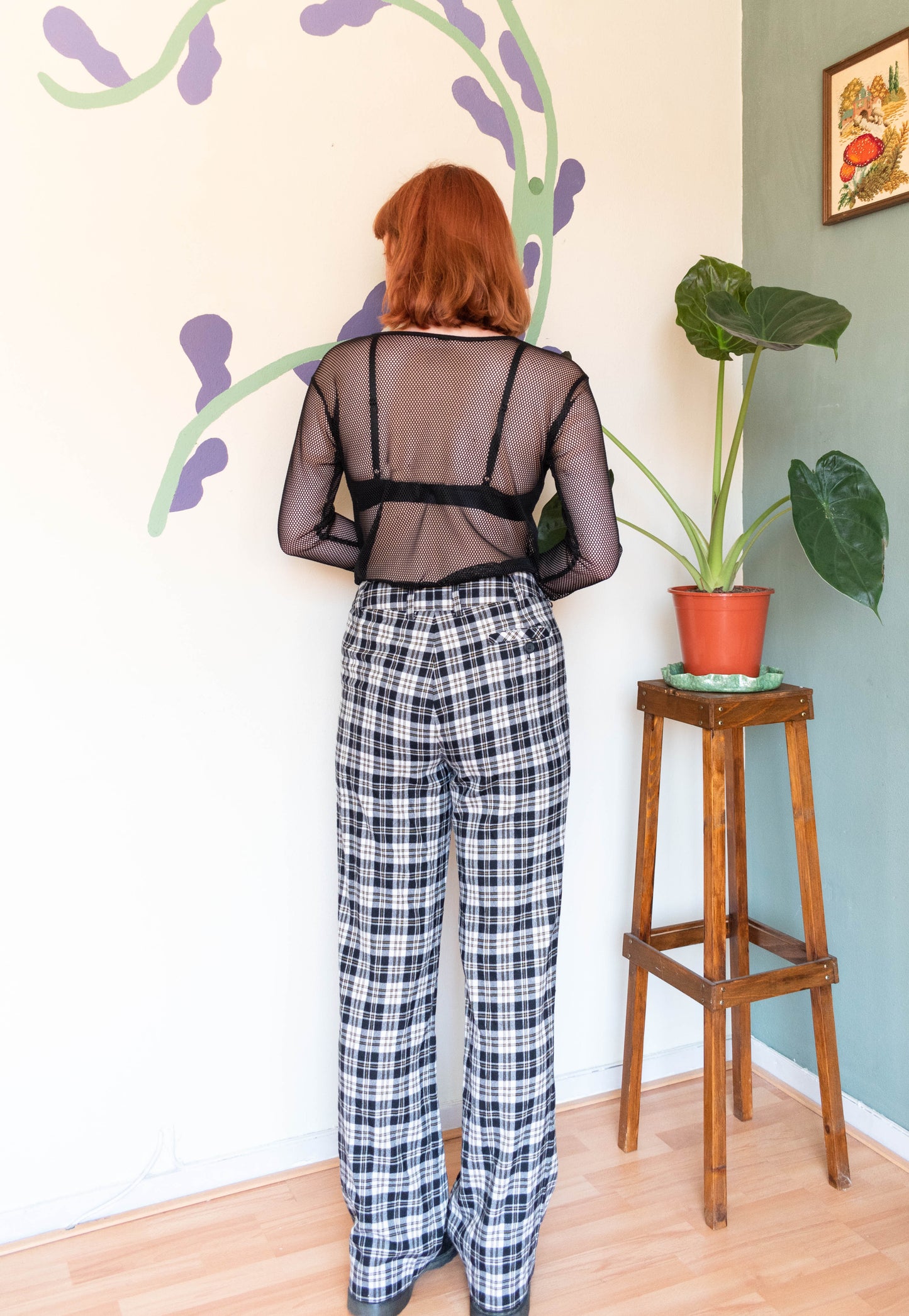 NEW IN! Checkered pantalon