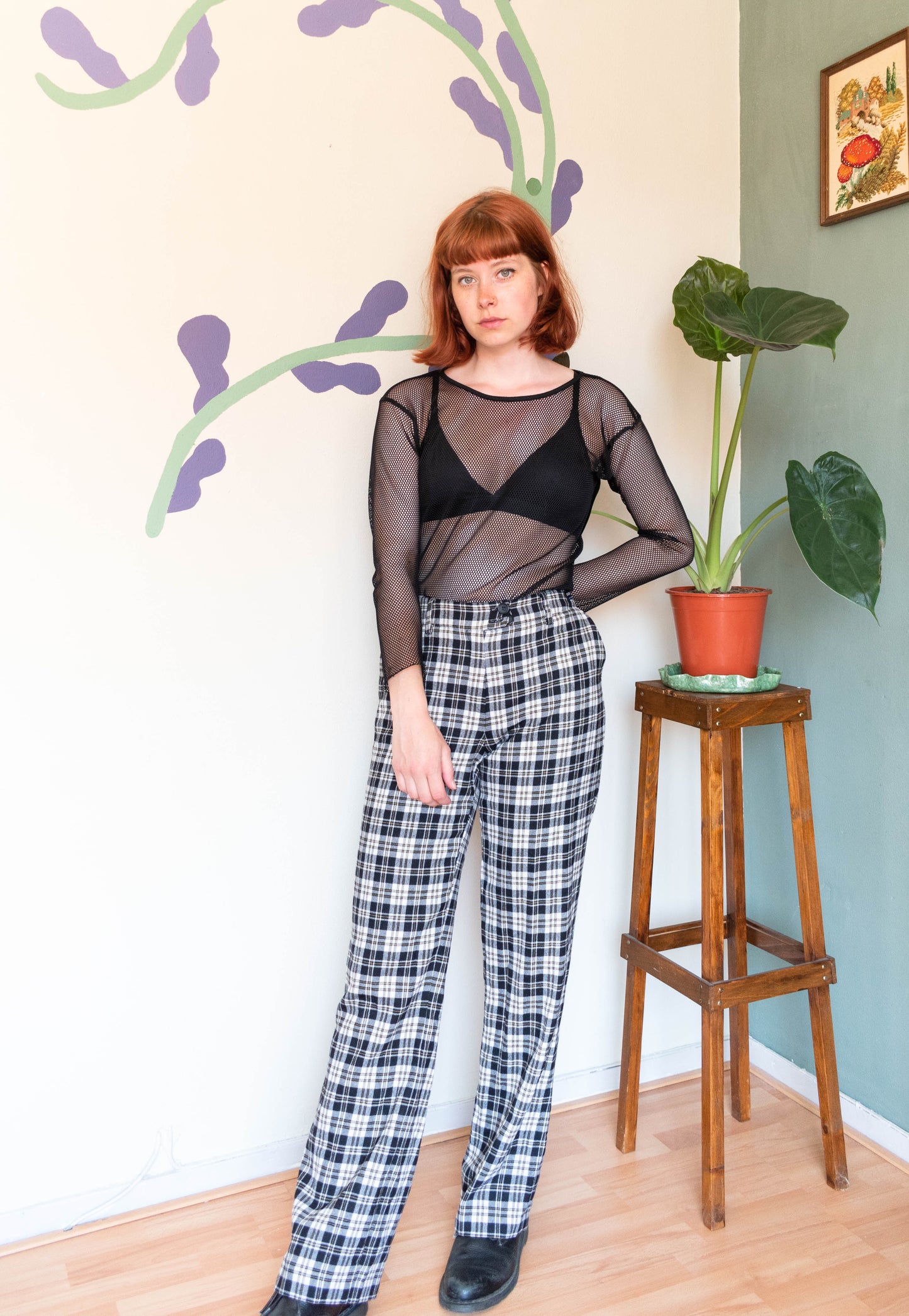 NEW IN! Checkered pantalon