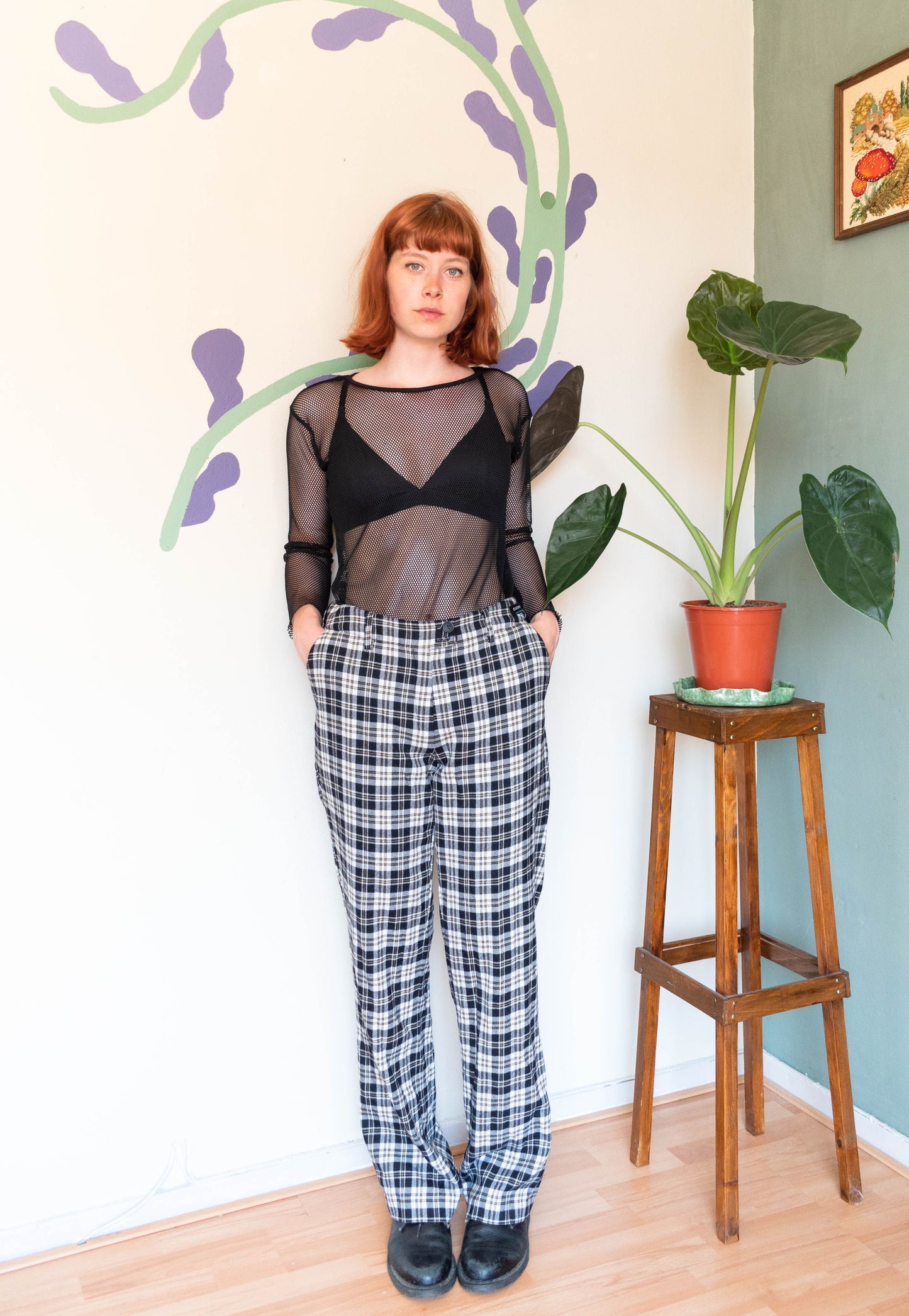 NEW IN! Checkered pantalon