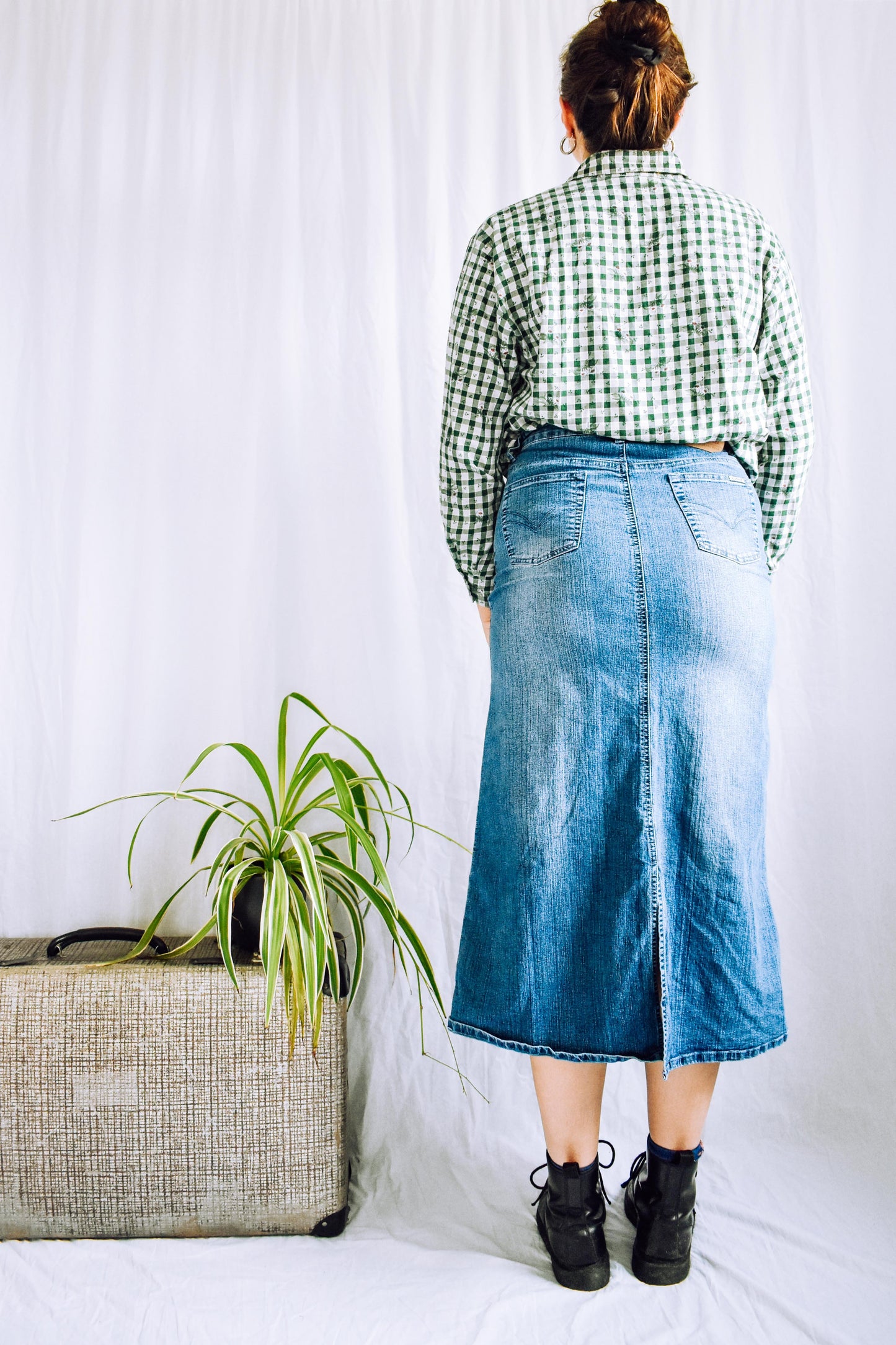 Denim skirt