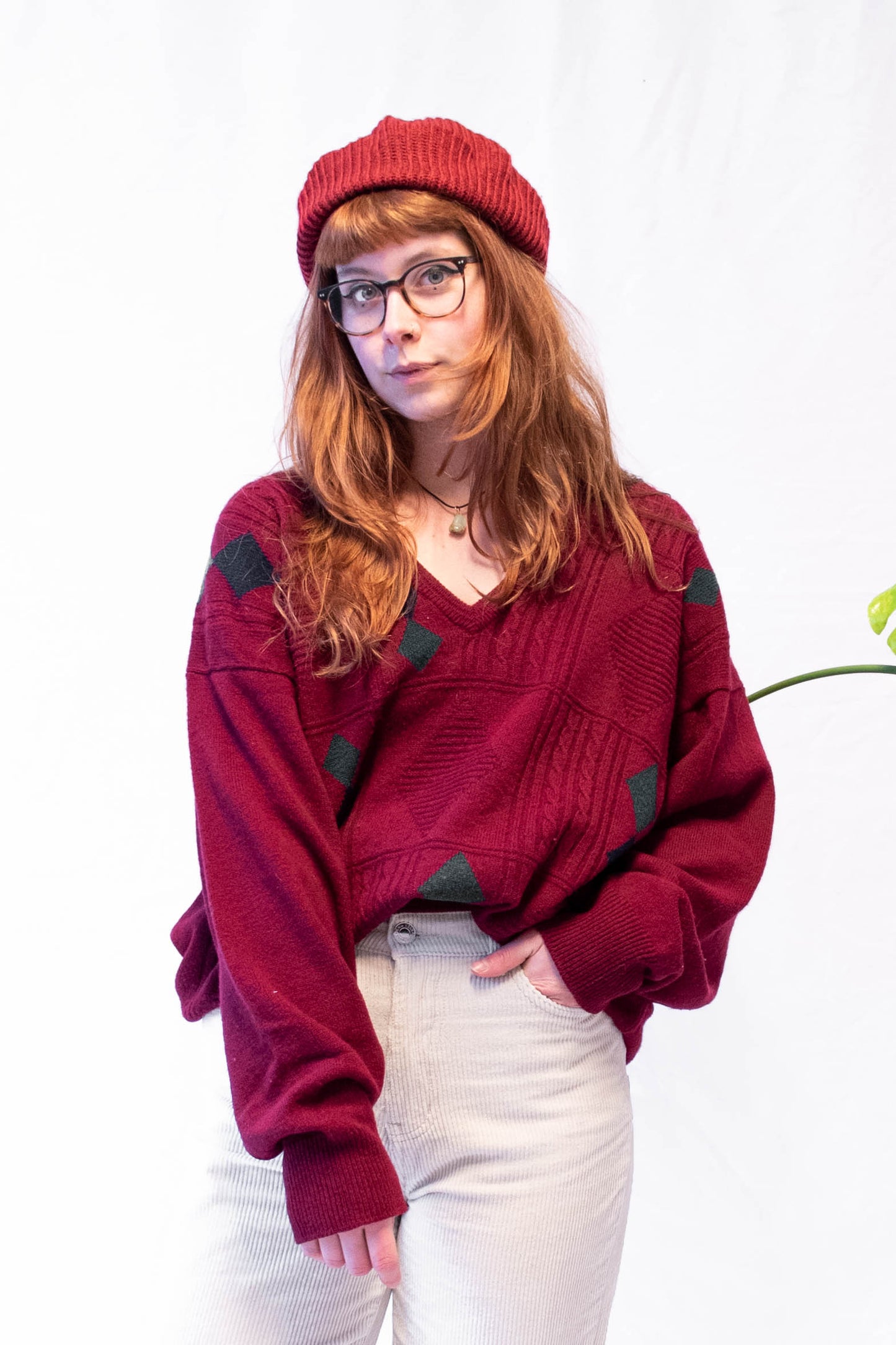 NEW IN! Bordeaux sweater