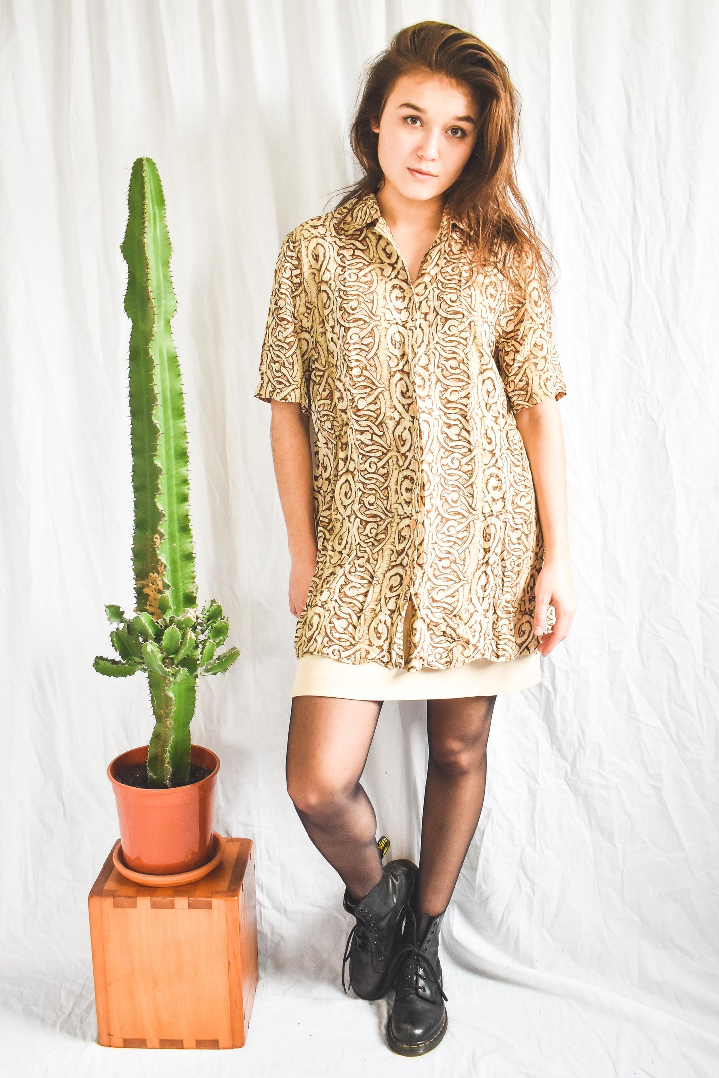 Beige blouse