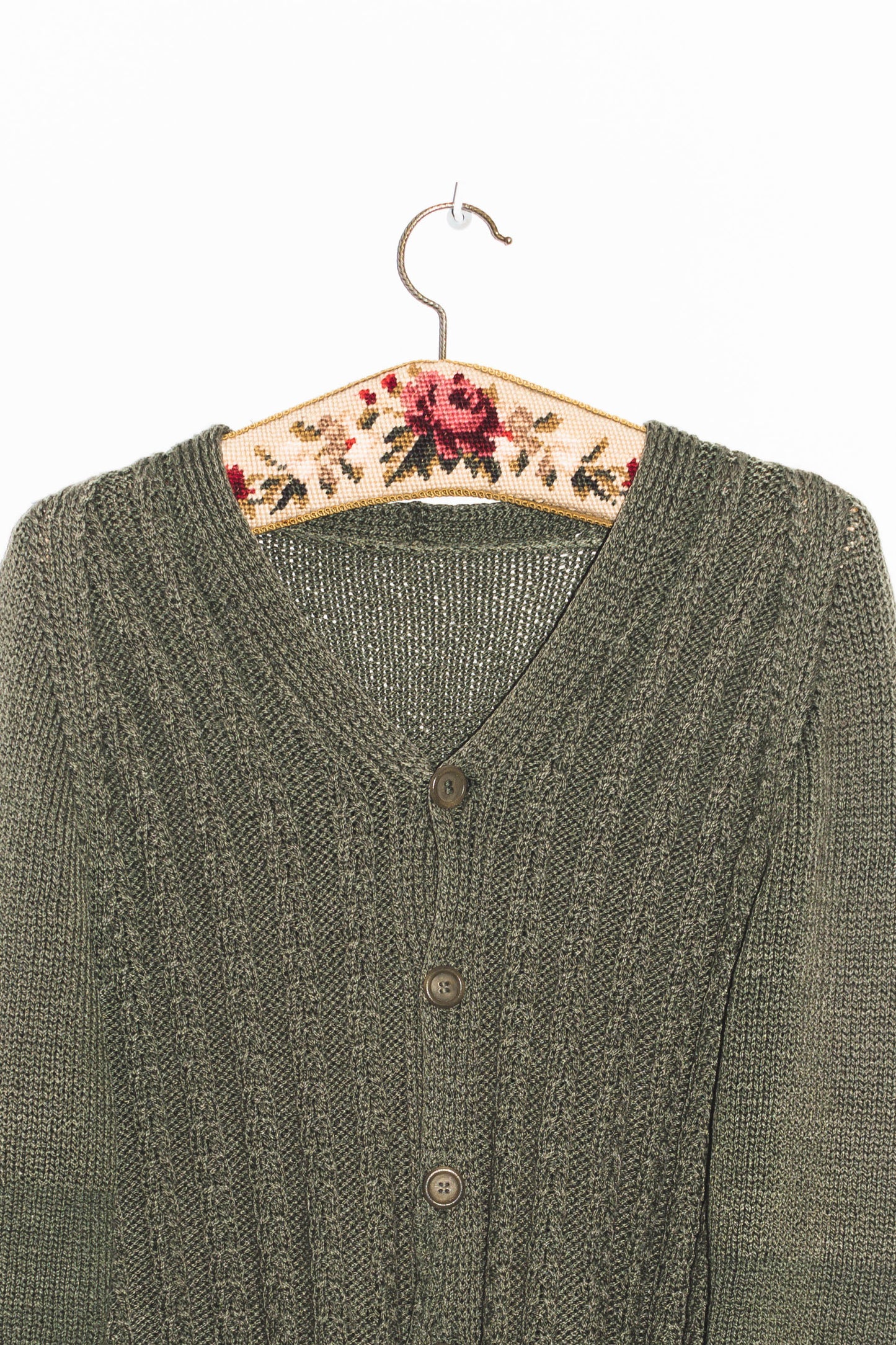 NEW IN! Green knitted vest