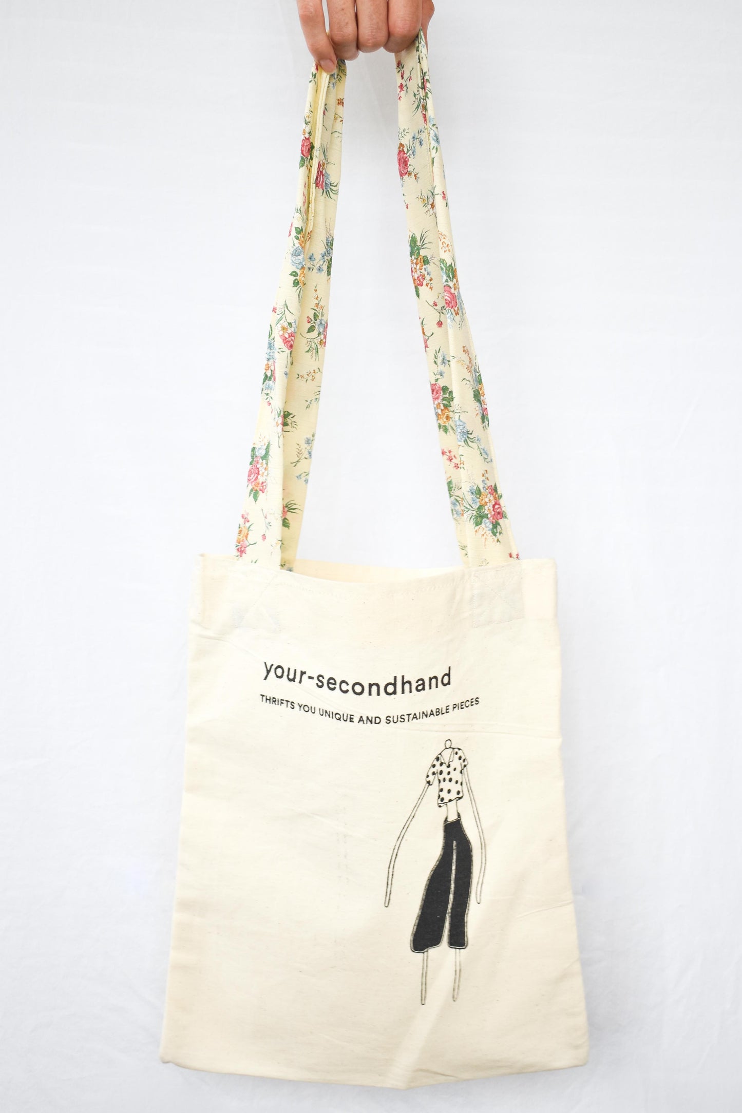 LIMITED EDITION Tote-bag flowers