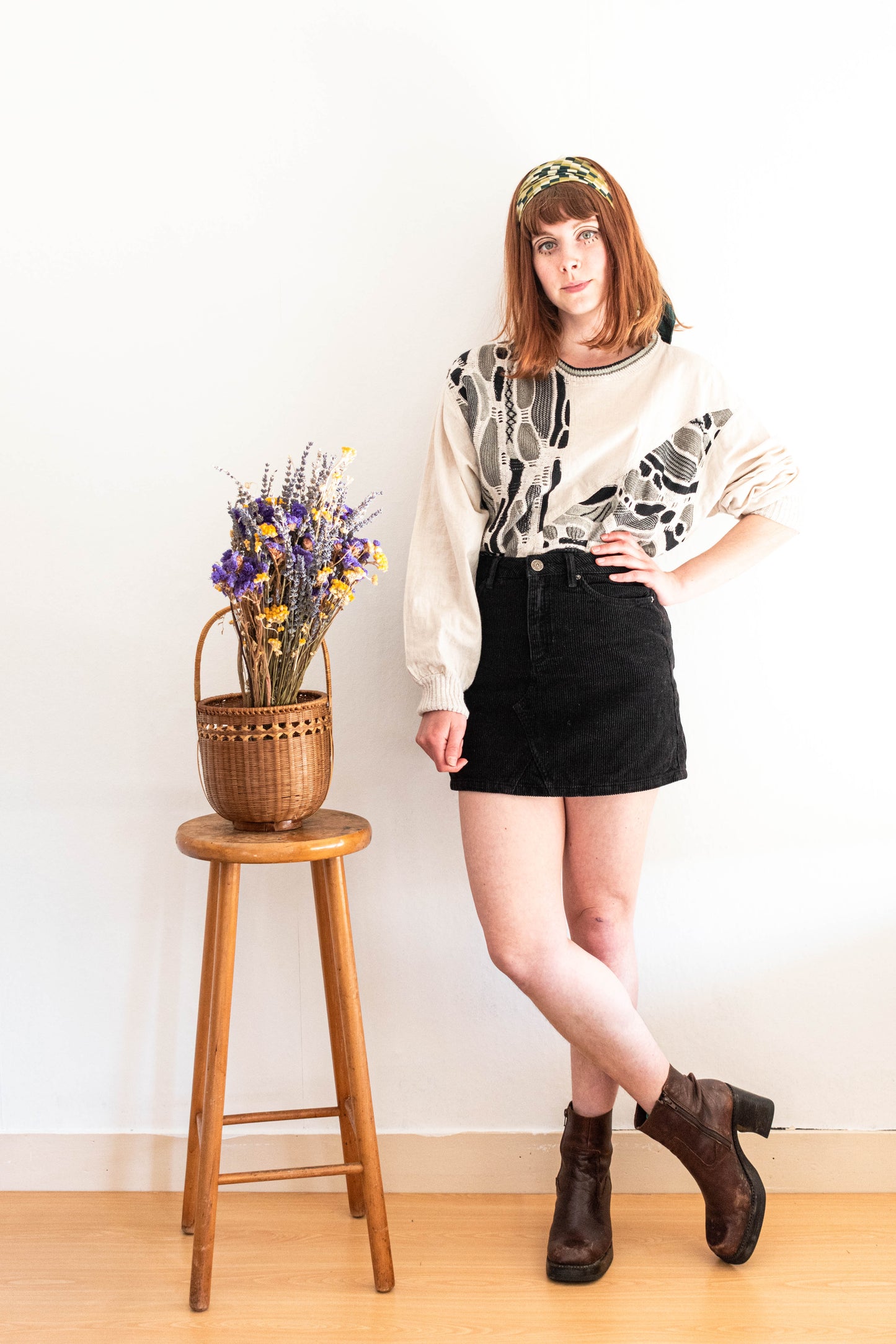 NEW IN! Corduroy skirt