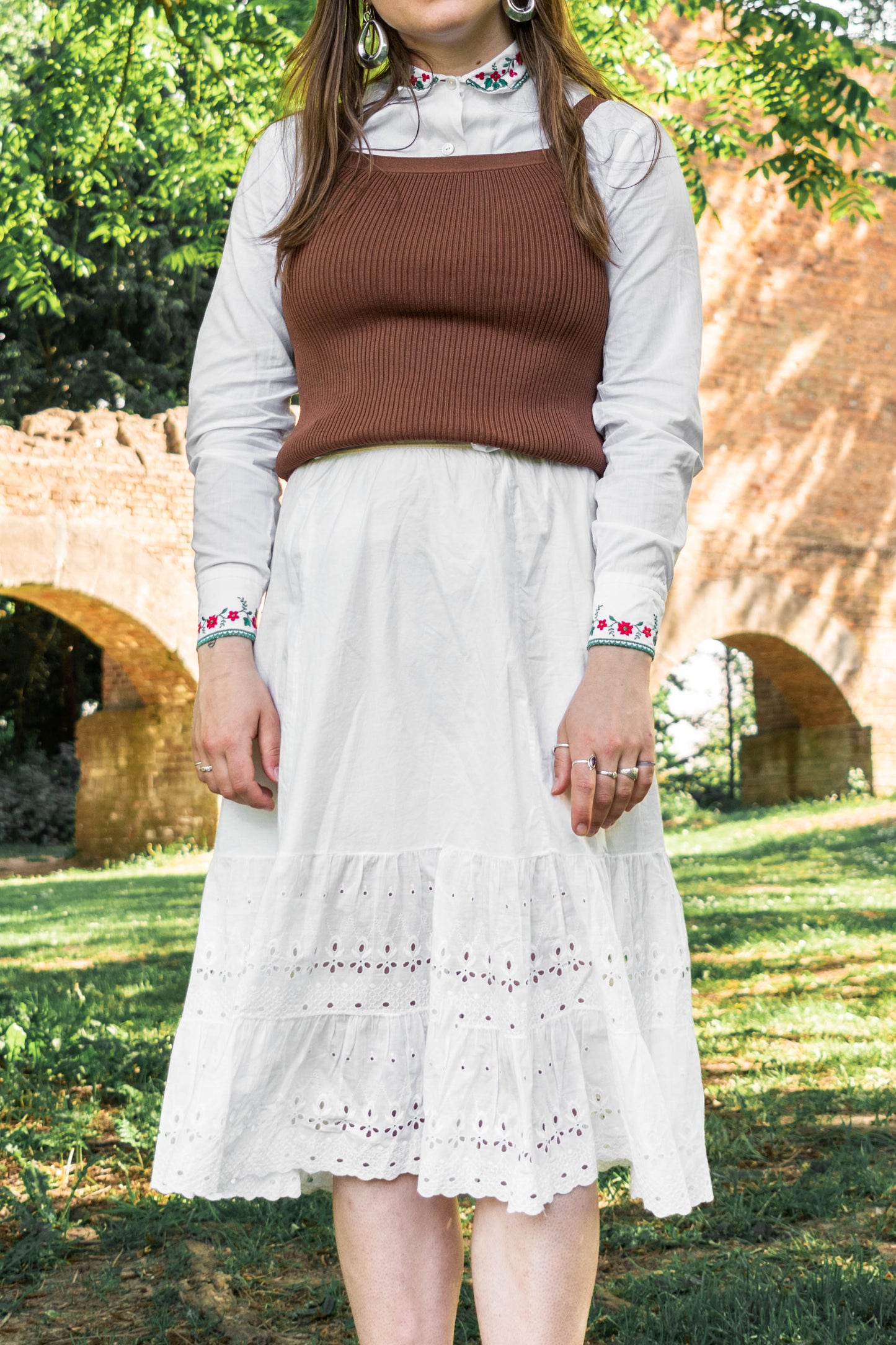 NEW IN! White skirt