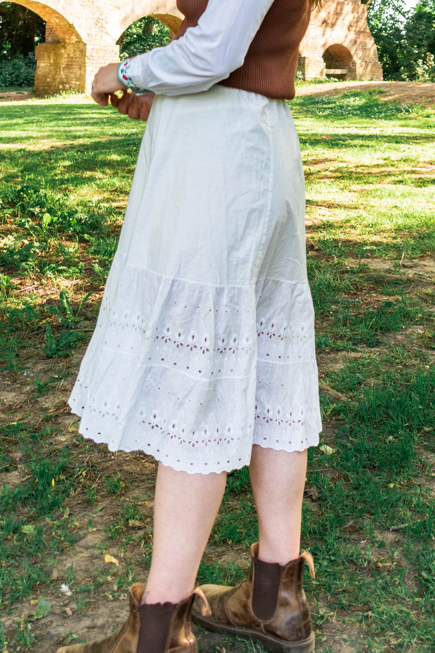 NEW IN! White skirt