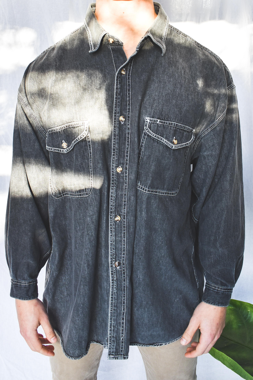 NEW IN! Grey denim shirt