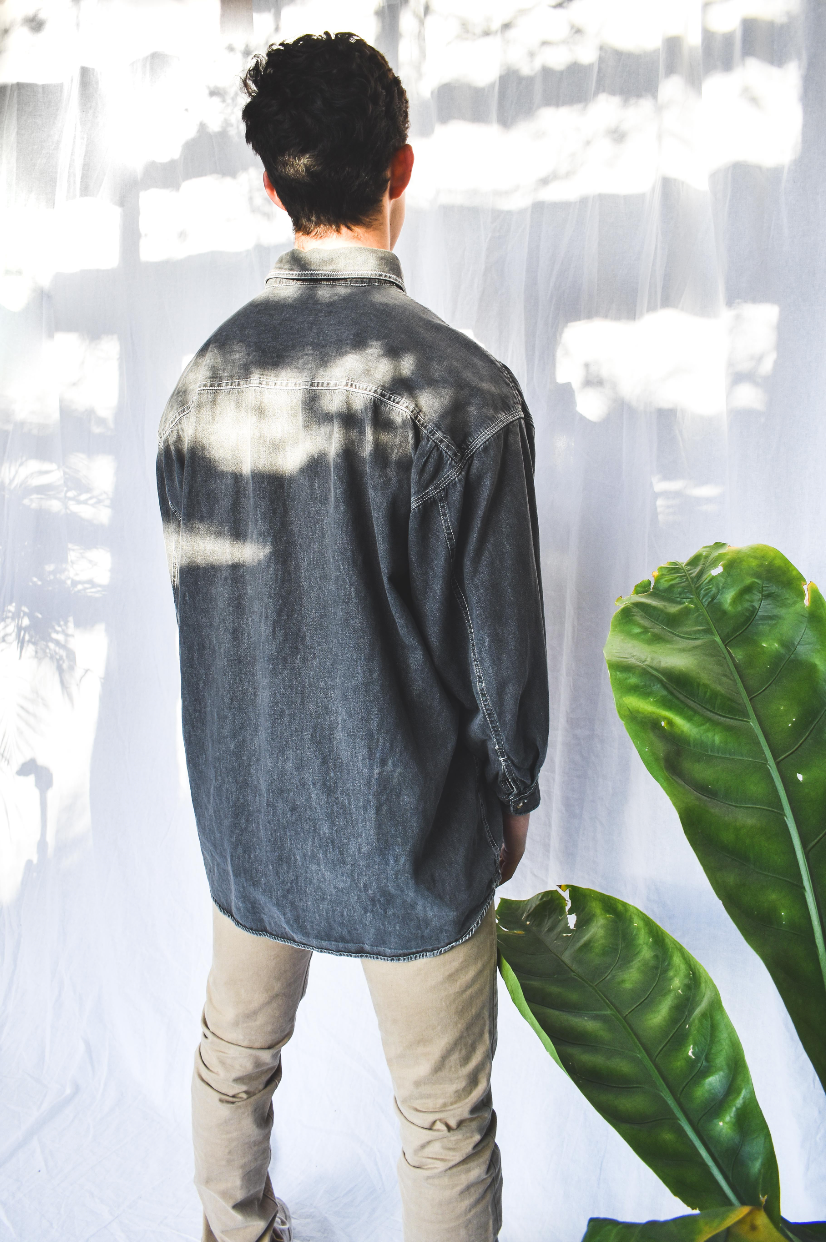 NEW IN! Grey denim shirt