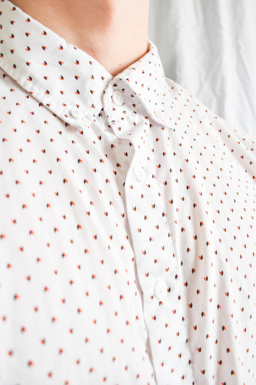 NEW IN! White patterned blouse
