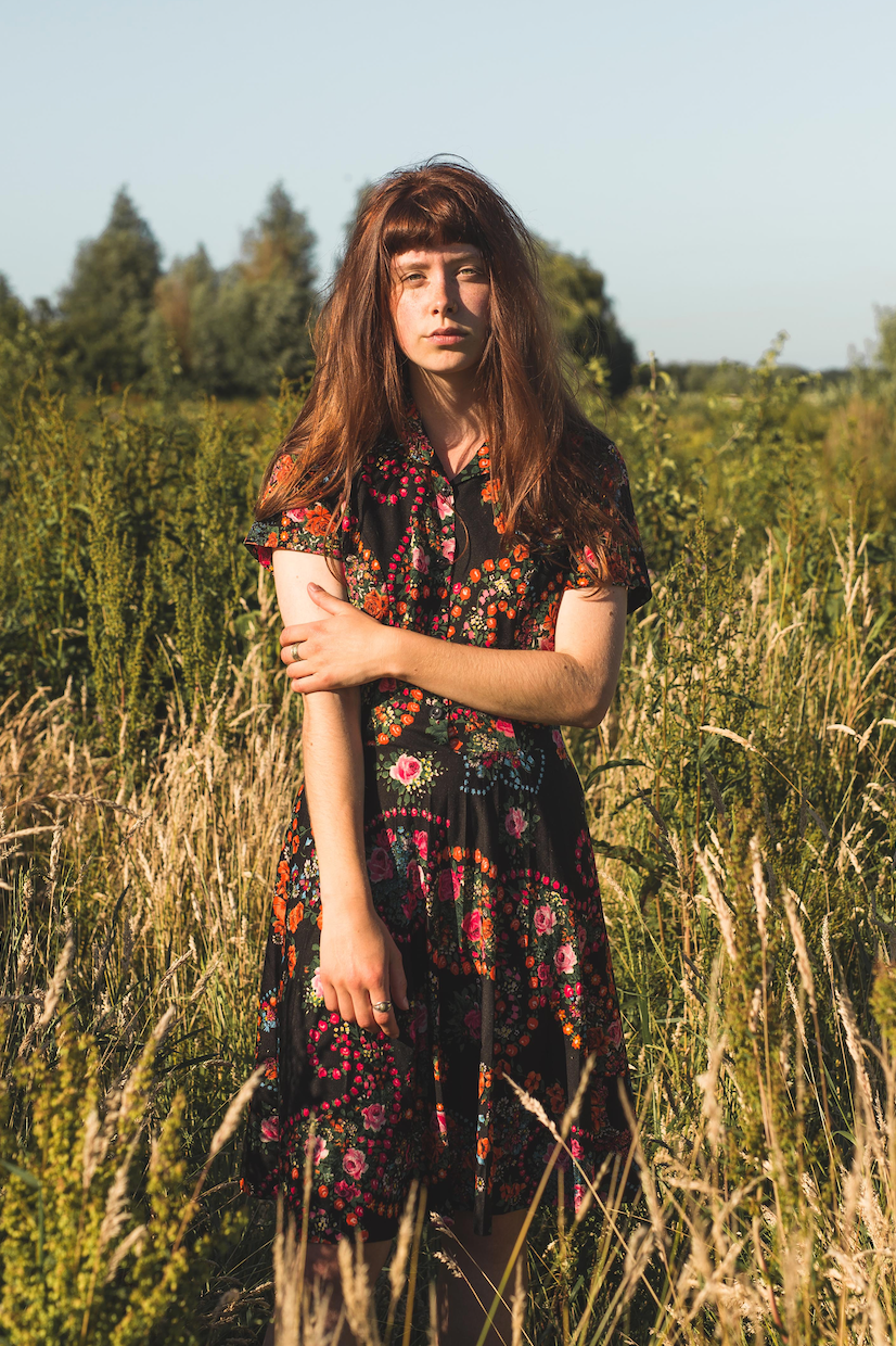 NEW IN! Black flower dress