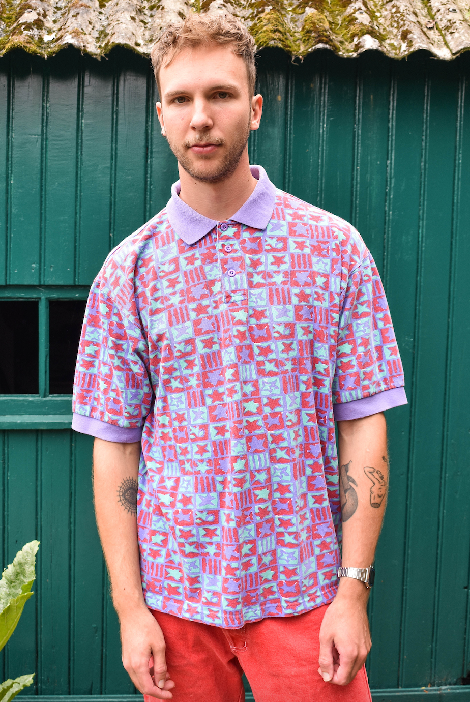 NEW IN! Patterned polo