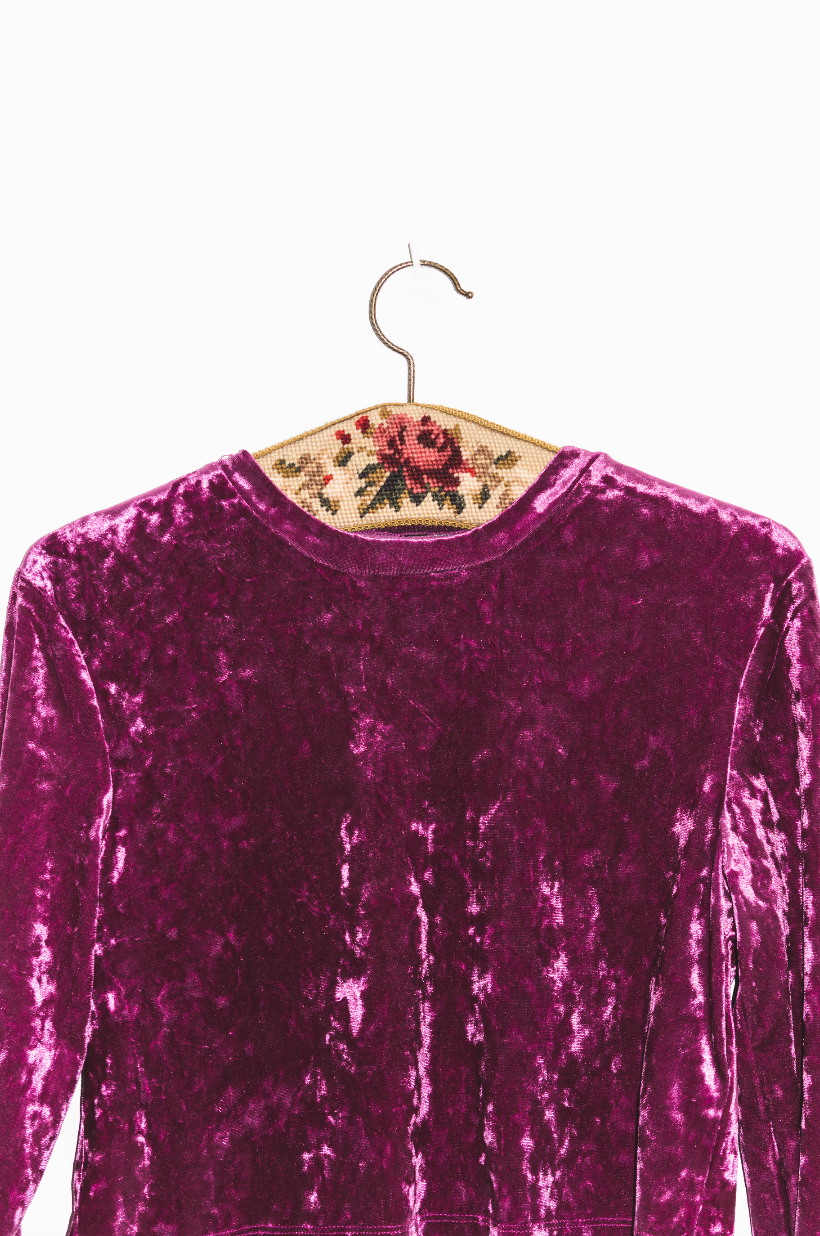 NEW IN! Velvet top