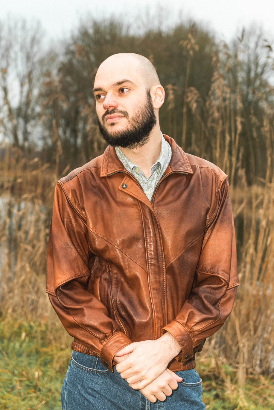 NEW IN! Leather jacket
