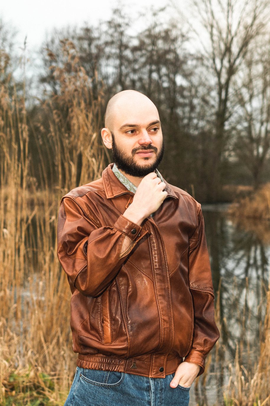 NEW IN! Leather jacket