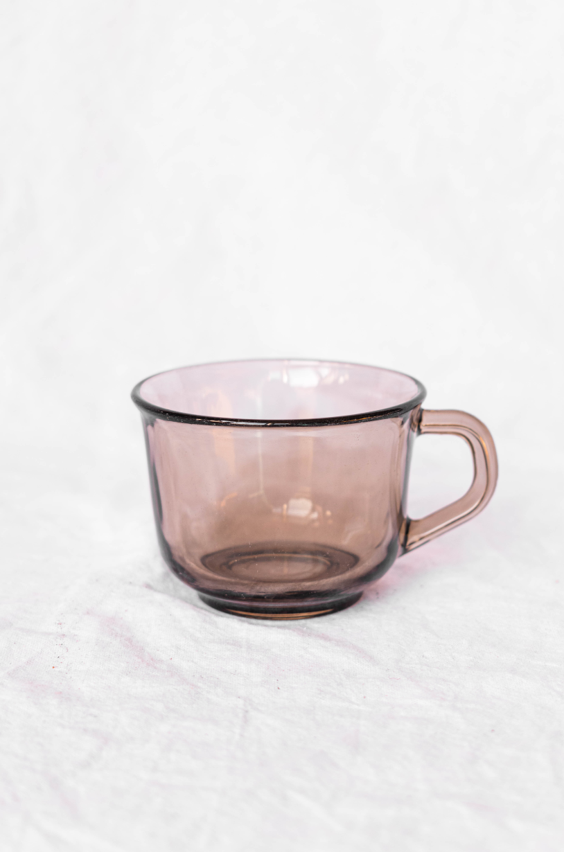 NEW IN! Grey-brown glas set