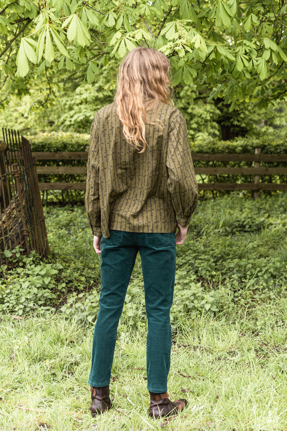 NEW IN! Turquoise corduroy jeans