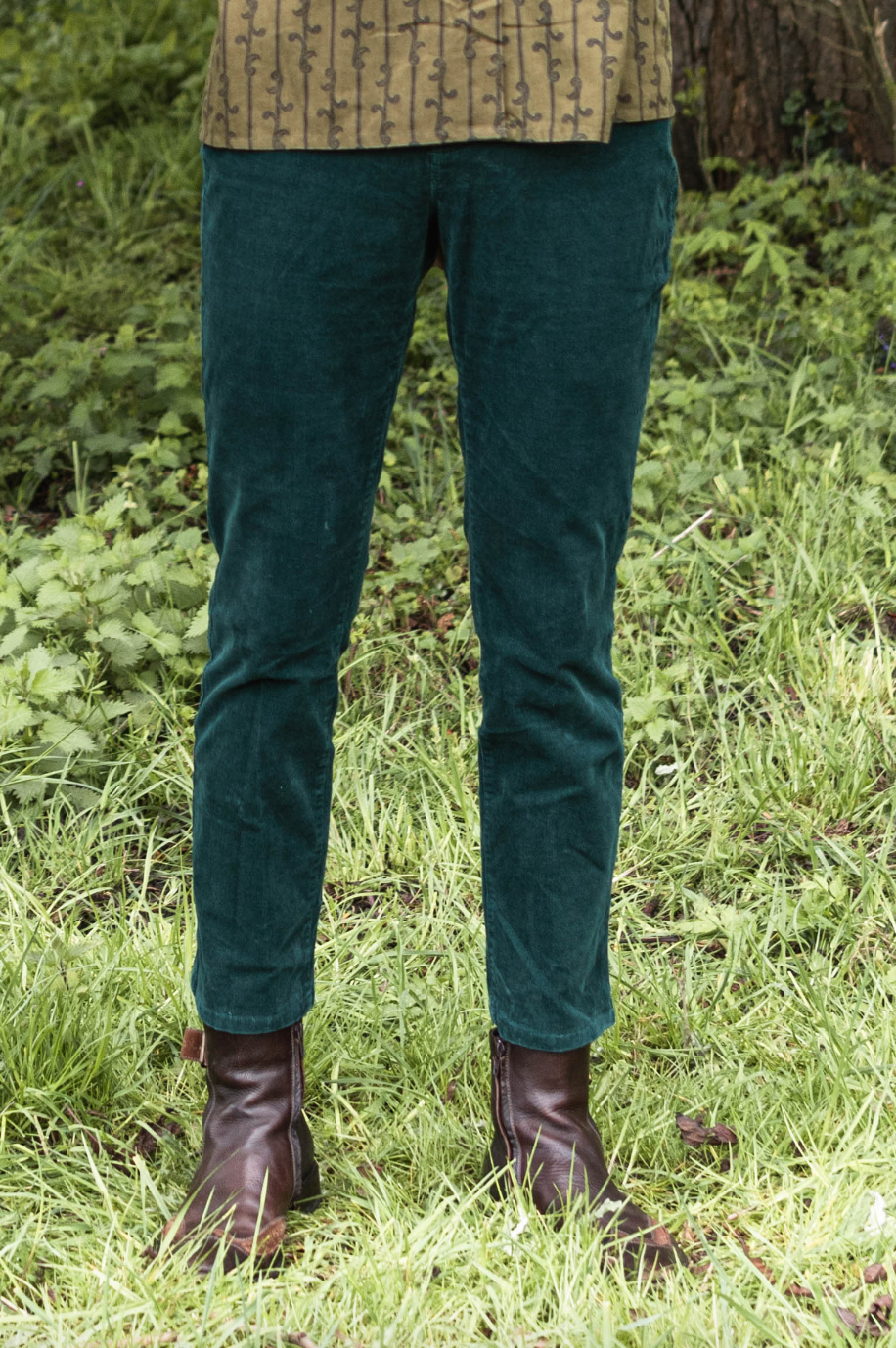 NEW IN! Turquoise corduroy jeans