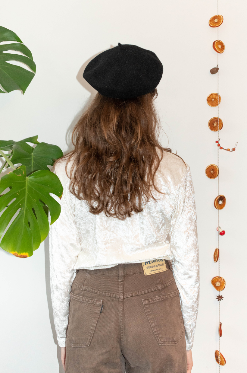 NEW IN! Velvet shirt