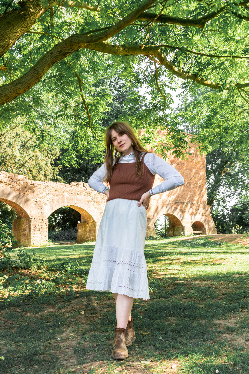 NEW IN! White skirt