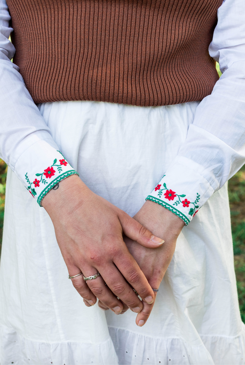 NEW IN! Embroidered blouse