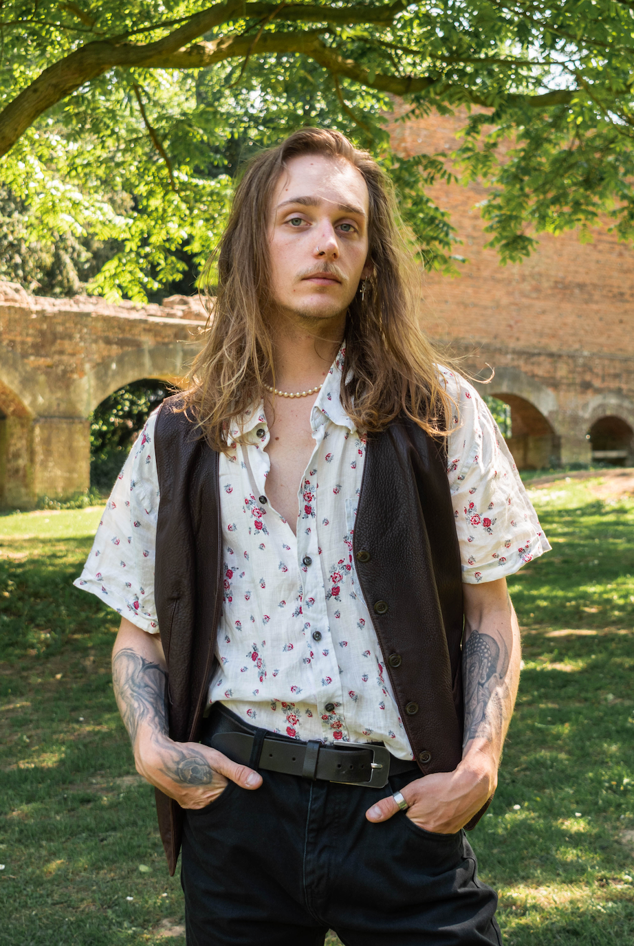 NEW IN! Leather waistcoat