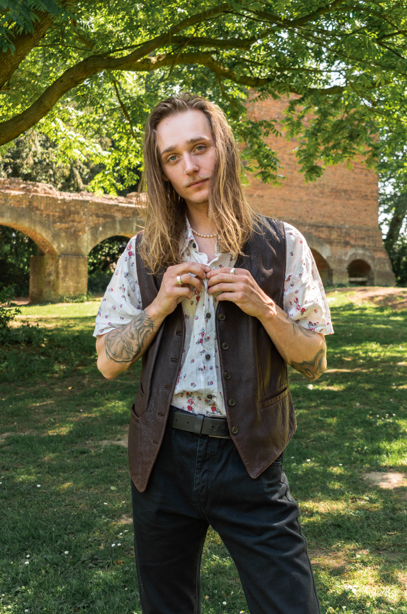 NEW IN! Leather waistcoat