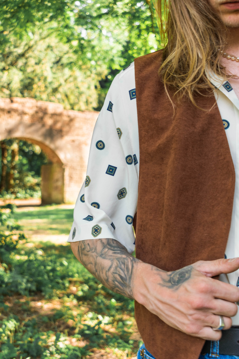NEW IN! 'suede' waistcoat