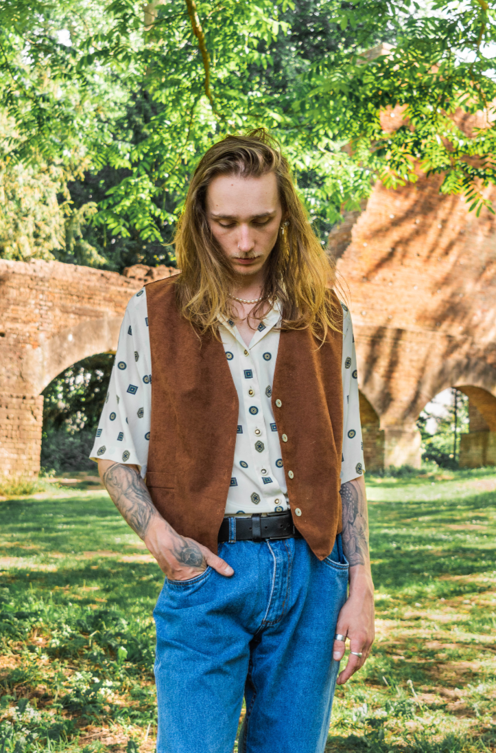NEW IN! 'suede' waistcoat