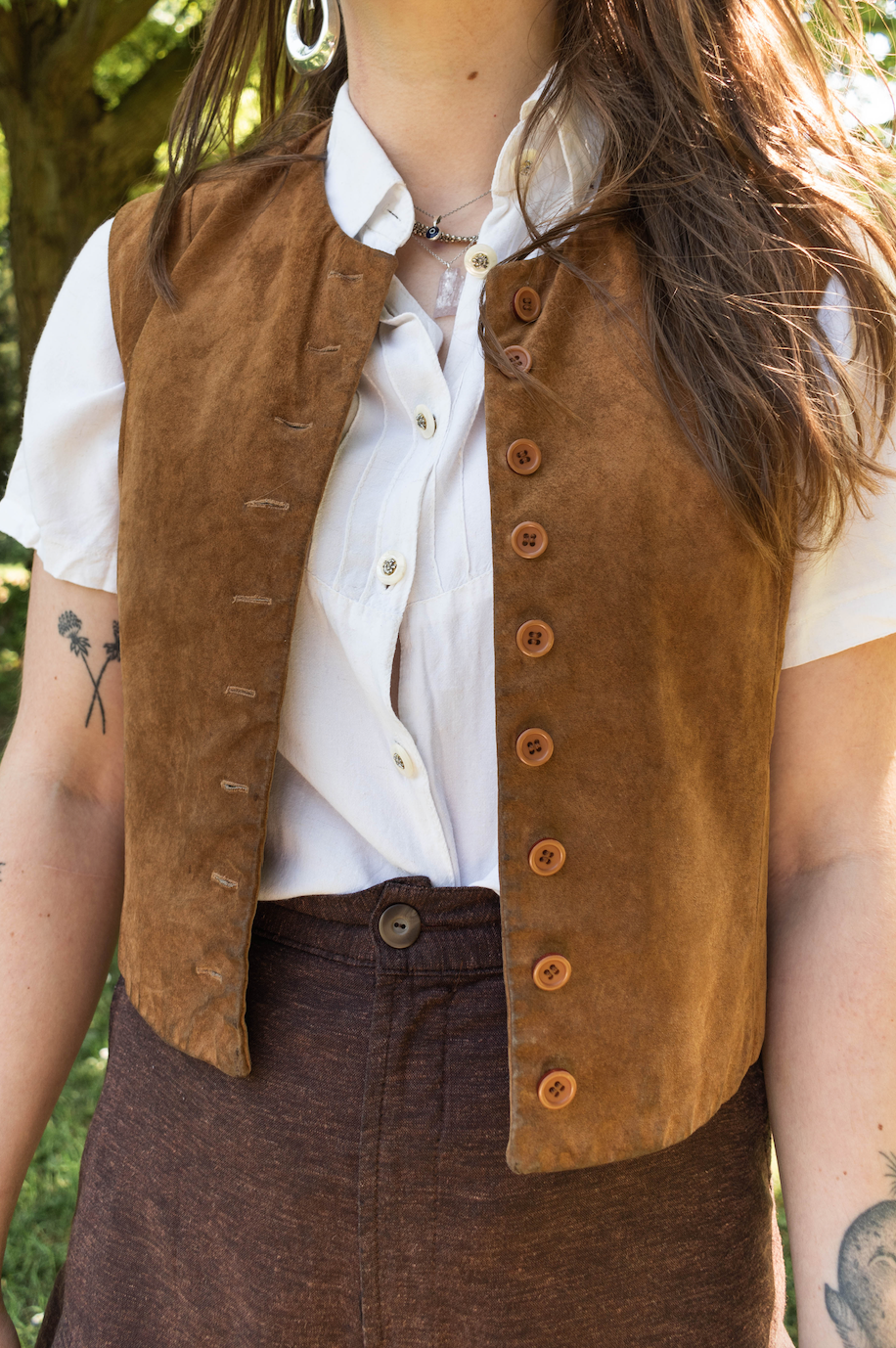 NEW IN! Suede waistcoat