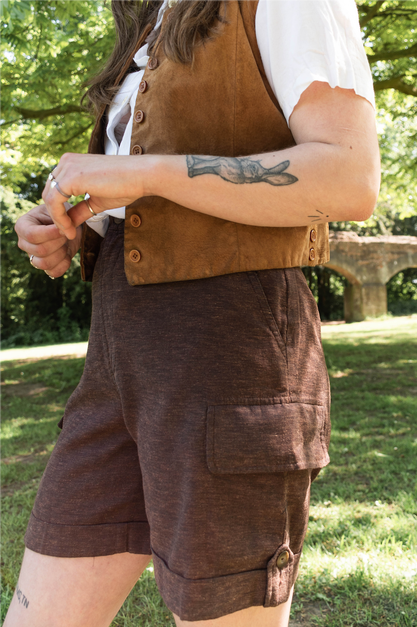 NEW IN! Suede waistcoat