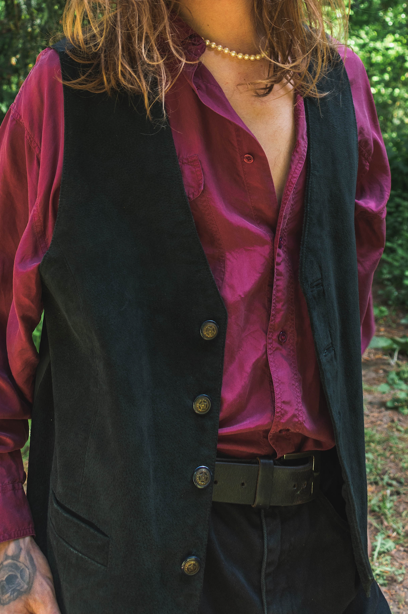 NEW IN! Suede waistcoat