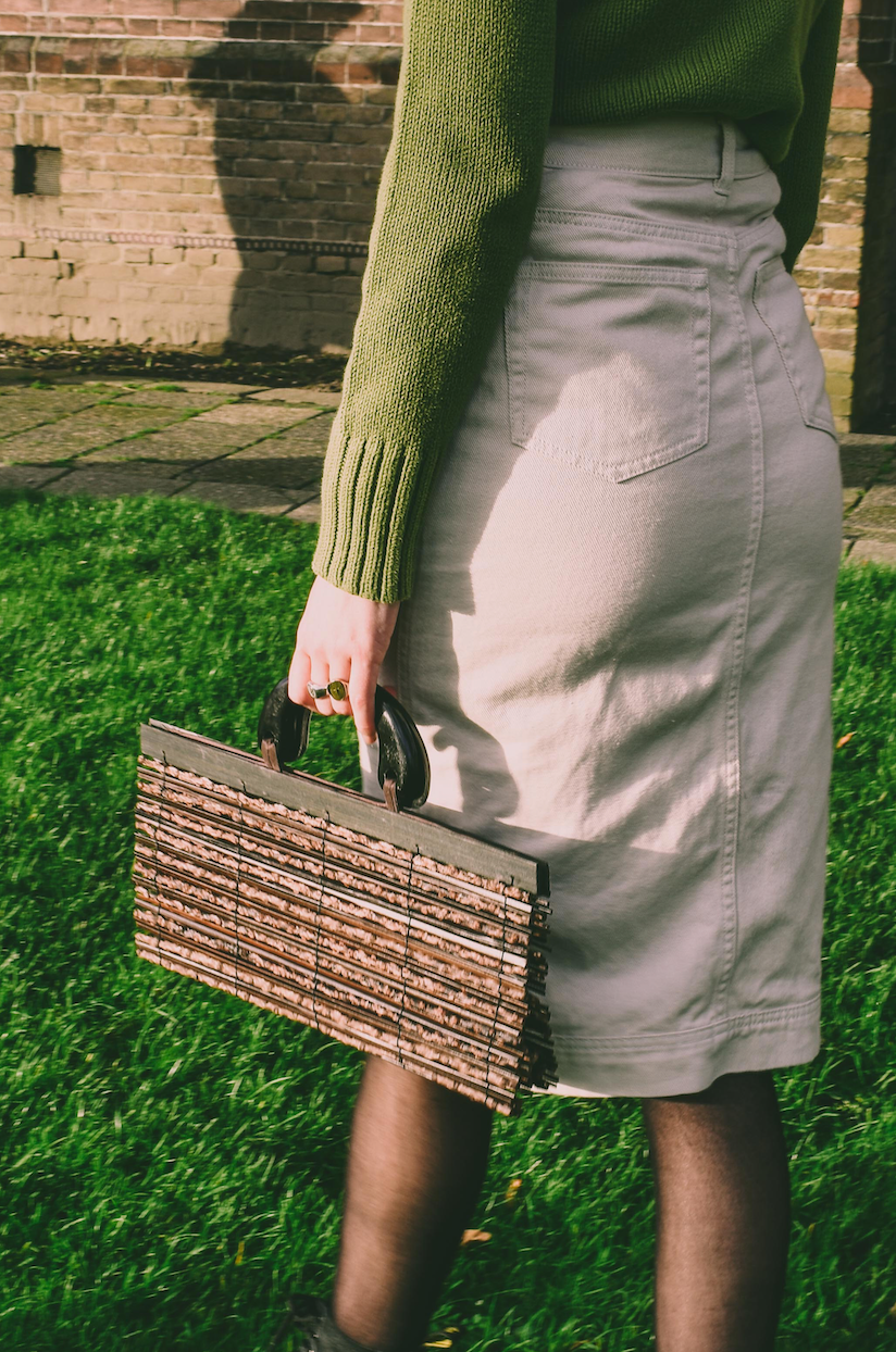 Wooden bag