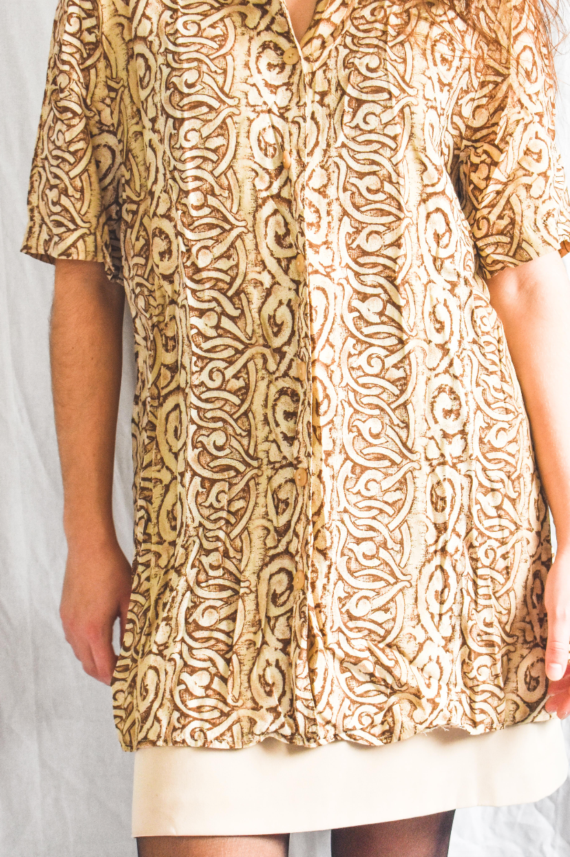 Beige blouse