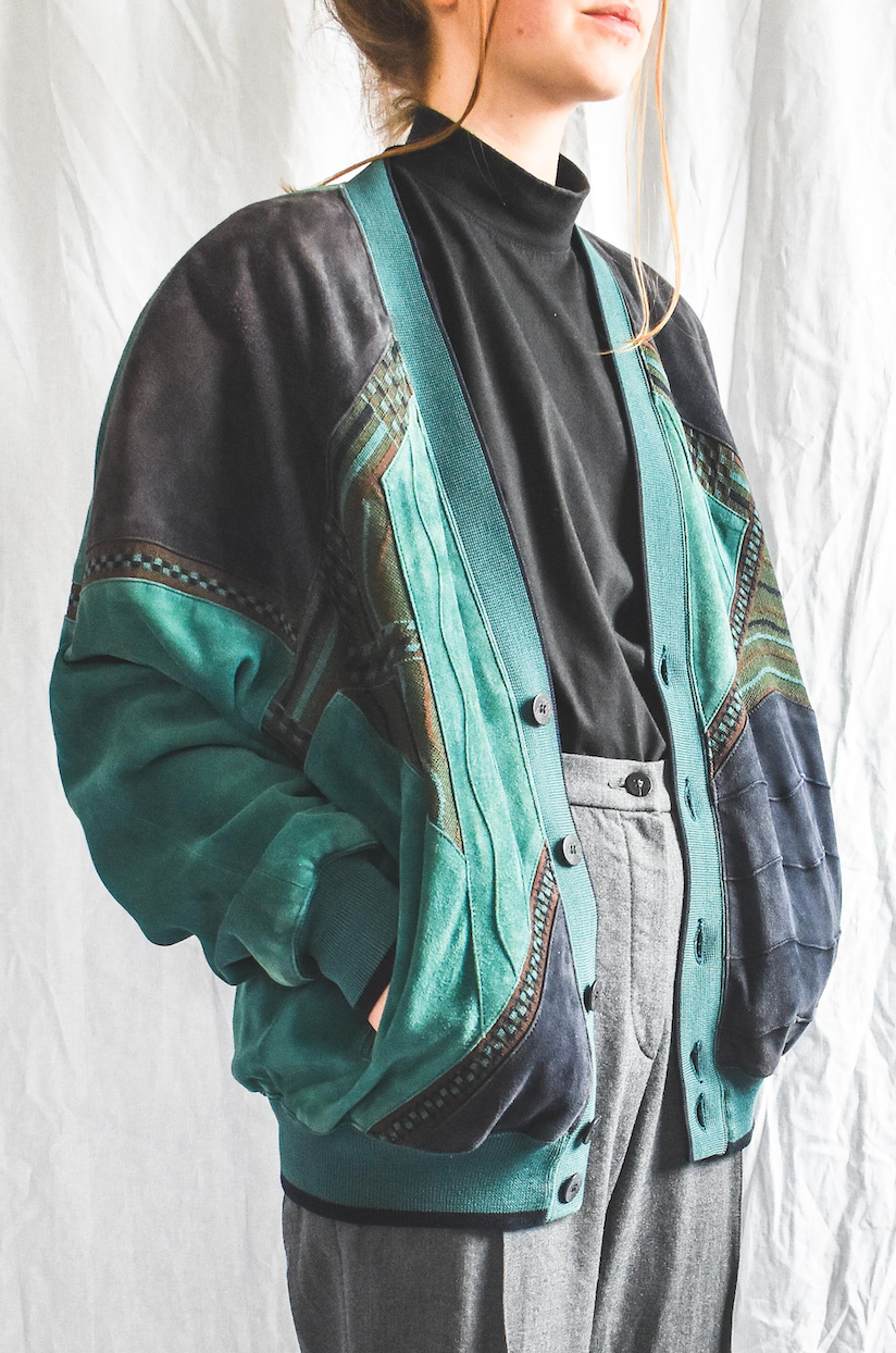 NEW IN! Suede turquoise vest