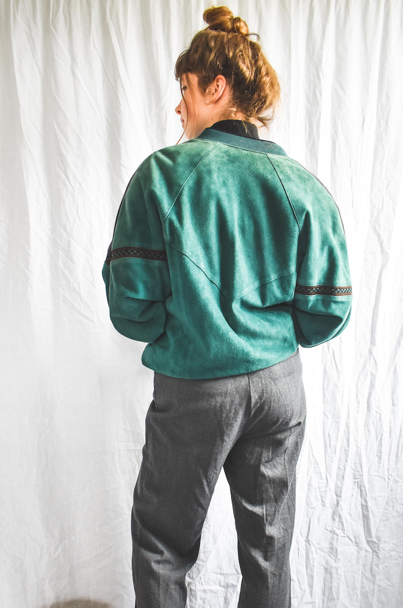 NEW IN! Suede turquoise vest