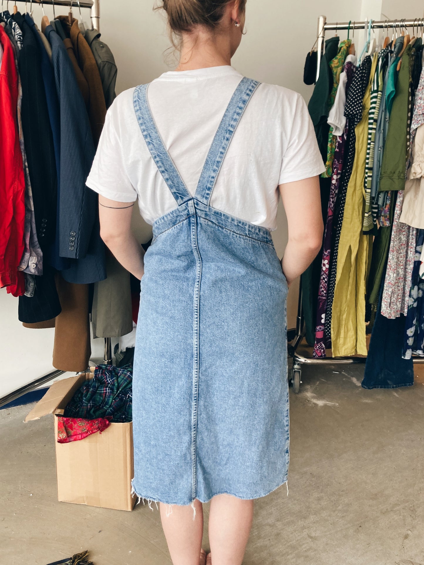 NEW IN! Denim pinafore