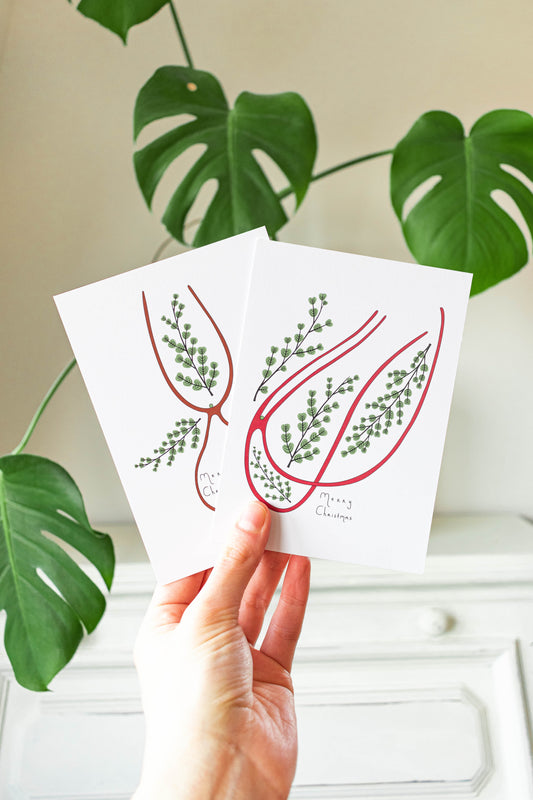 Christmas cards - set of two