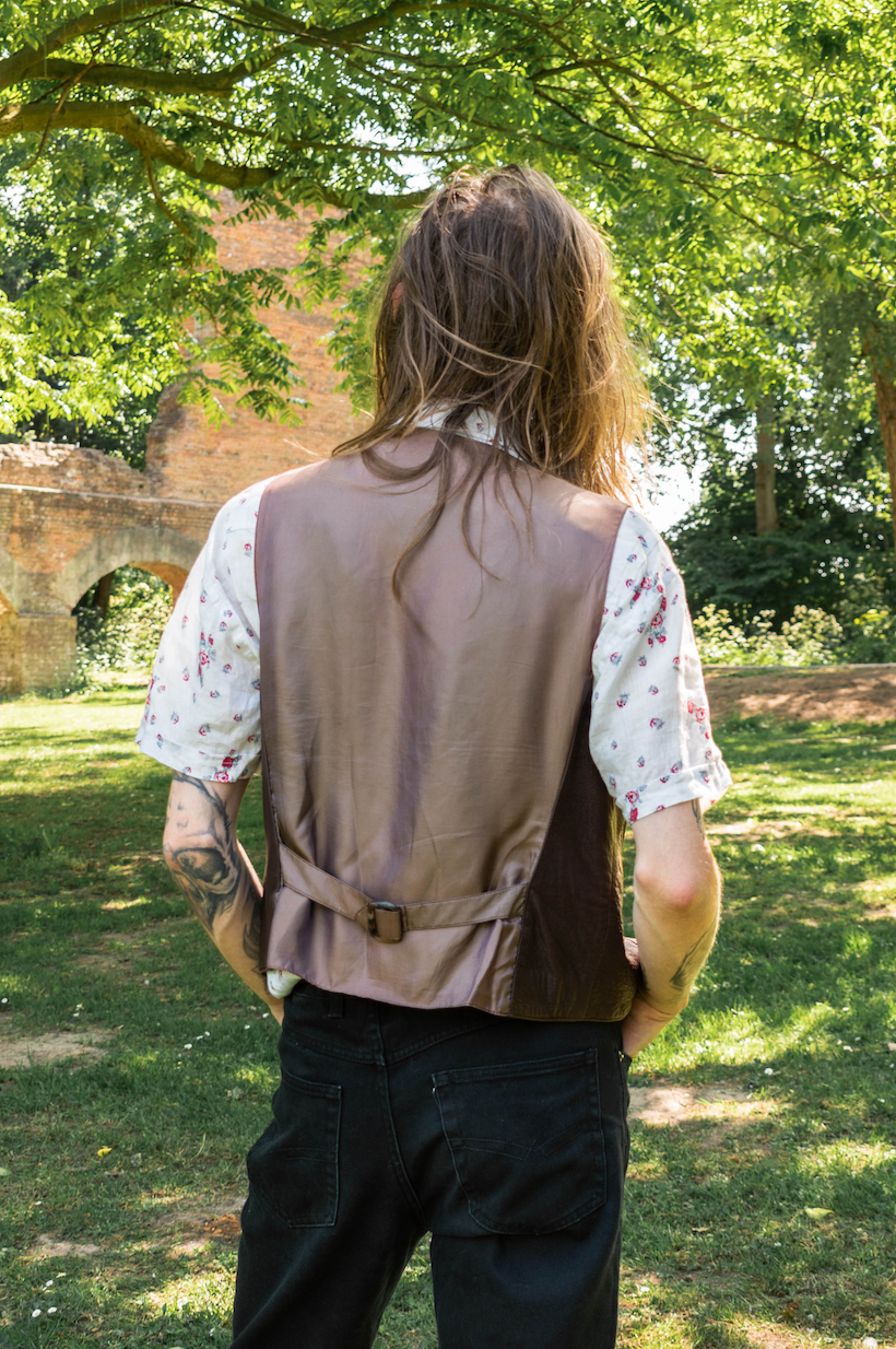 NEW IN! Leather waistcoat